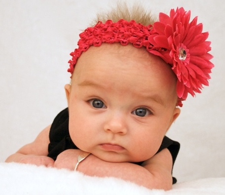 571 New baby headband tutorial flower 830 Headbands For Babies   Make Your Baby Look Cuter 