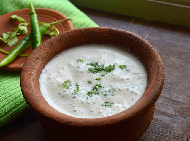 Plantain Stem Buttermilk | Vazhlathandu Moor | Summer Drink