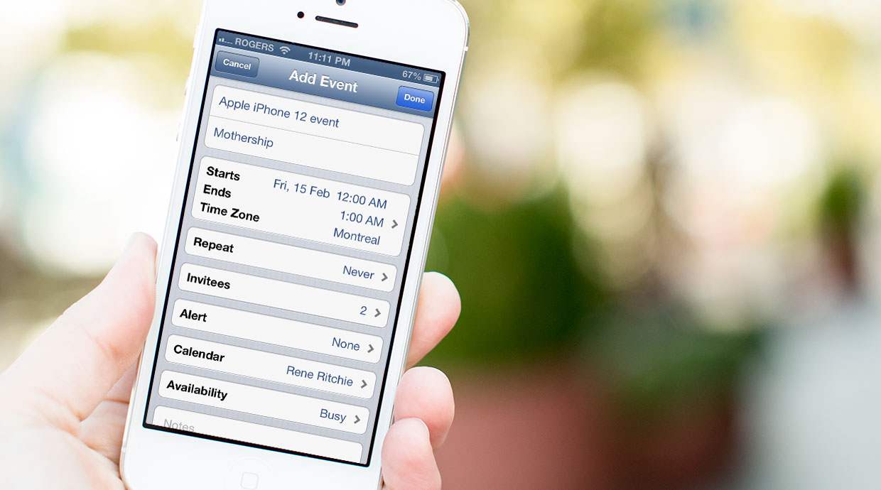 How to create, edit, and delete Calendar events on your iPhone or iPad