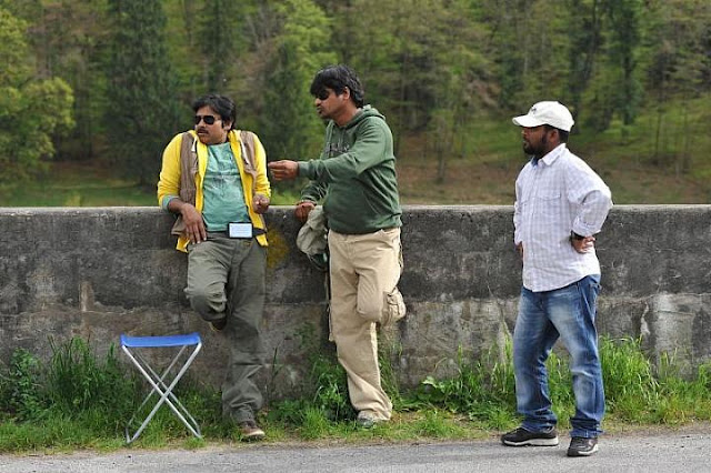 Pawan kalyan gabber singh Working stills