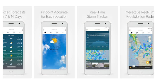 أفضل تطبيقين أندرويد لمعرفة حالة الطقس في مدينتك 