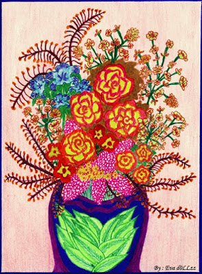 Inspiring Van Gogh. Colorful Draws - Gambar Penuh Warna