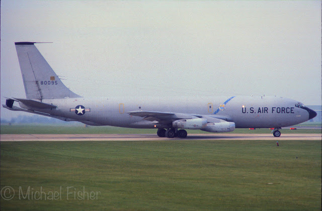 58-0095 KC-135T 100th ARW Mildenhall UK 1978