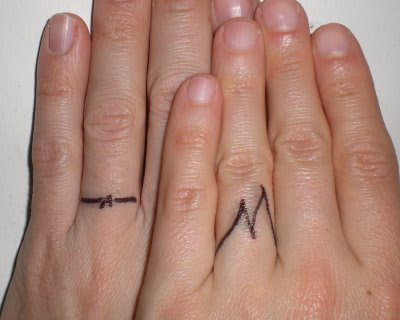 Wedding Band Ring TattoosCouple Tattoo Ideas