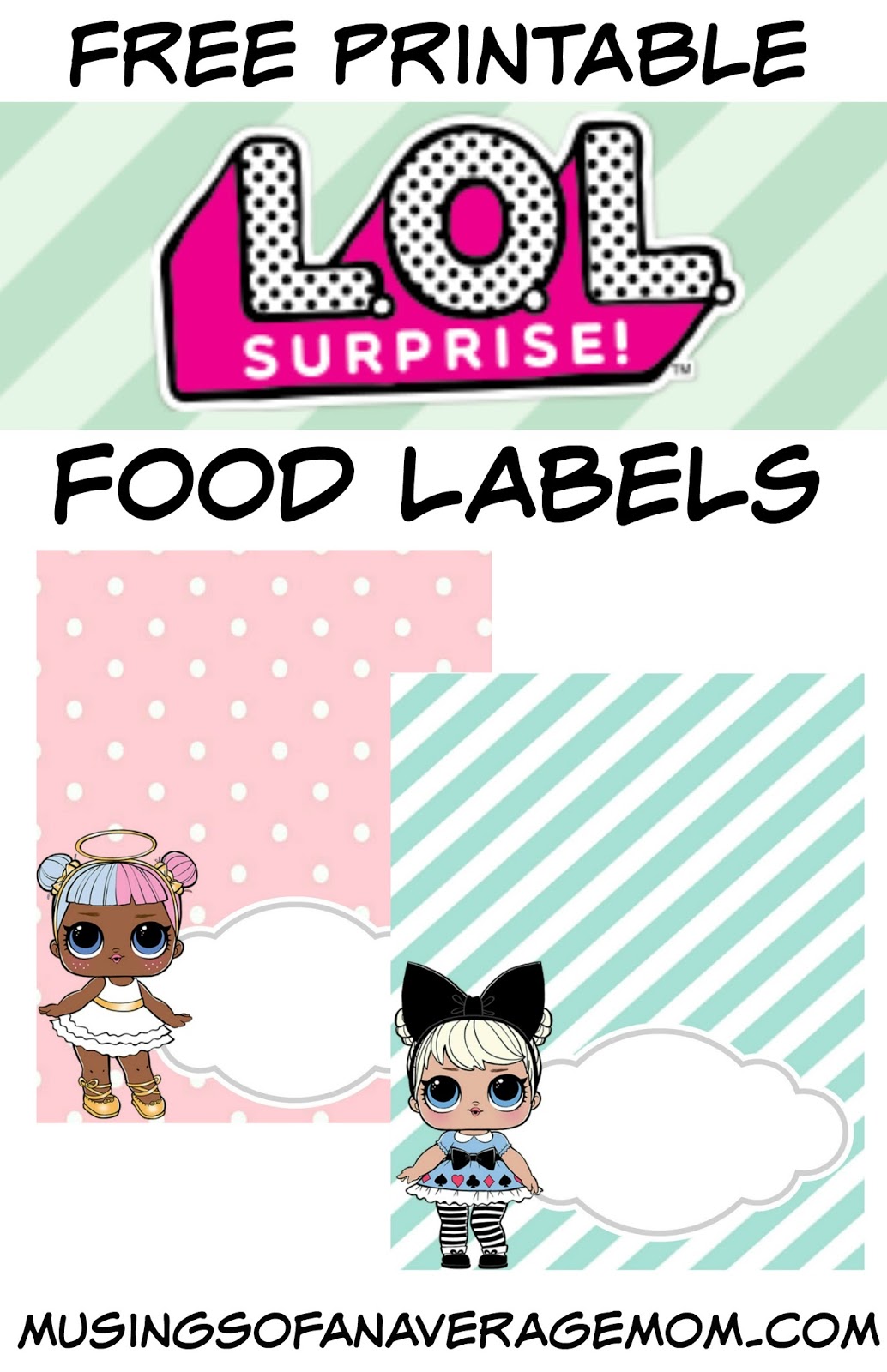 musings of an average mom l o l surprise food labels