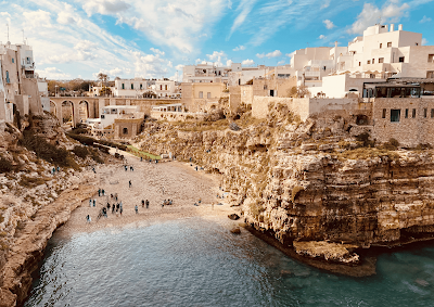 foto di Polignano a mare.