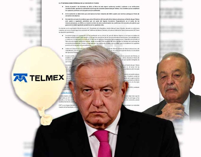 Chocan AMLO e IFT por concesión de Telmex sin cumplir convenios de 1990