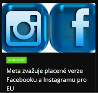 Meta zvažuje placené verze Facebooku a Instagramu pro EU - AzaNoviny