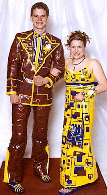 Duct Tape Prom Dress