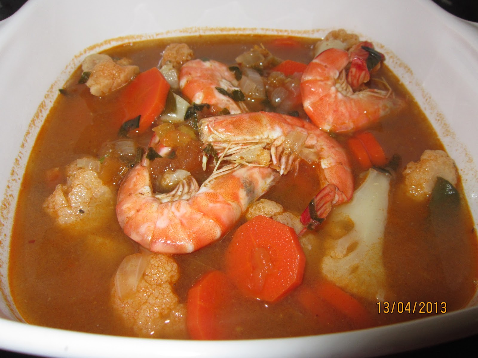 RESEPI CIKGU ANI: TOMYAM UDANG