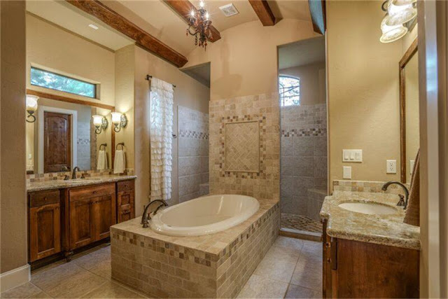 Home Styles-Master Bathroom-Craftsman-Wood Beams- From My Front Porch To Yours