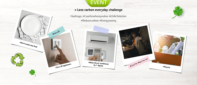 LG Less Carbon Everyday Challenge