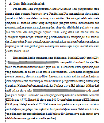 Cara Membuat Skripsi Bab 1  PENDIDIKAN