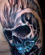 skull tattoos on men sleeves