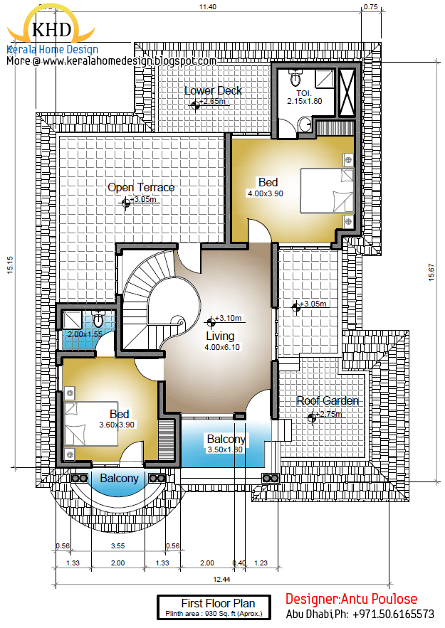 1500 Sq FT Home Floor Plans