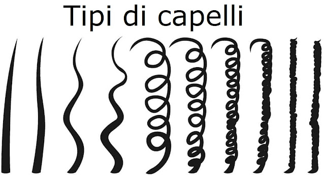 tipi di capelli