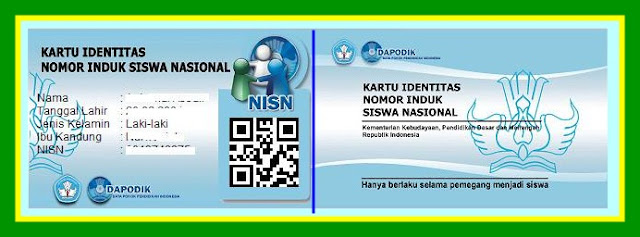 Download Aplikasi Cetak Kartu NISN Tampilan 2017 Terbaru