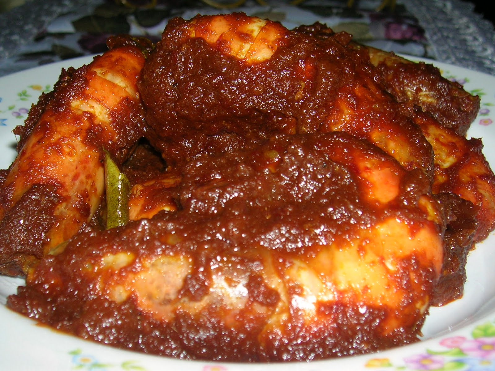 Anis' Diary : RENDANG MINANG UDANG GALAH