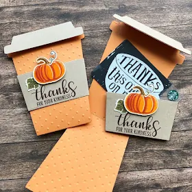 Sunny Studio Stamps: Pretty Pumpkins Autumn Greetings customer card by Dana Kirby