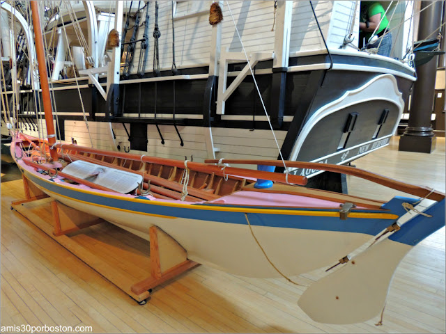 Barco Ballenero en el Museo de las Ballenas de New Bedford