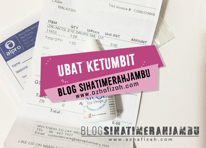 Ubat Ketumbit  Blog Sihatimerahjambu