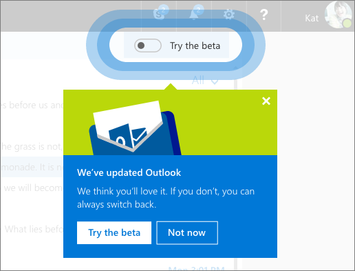 Microsoft outlook support