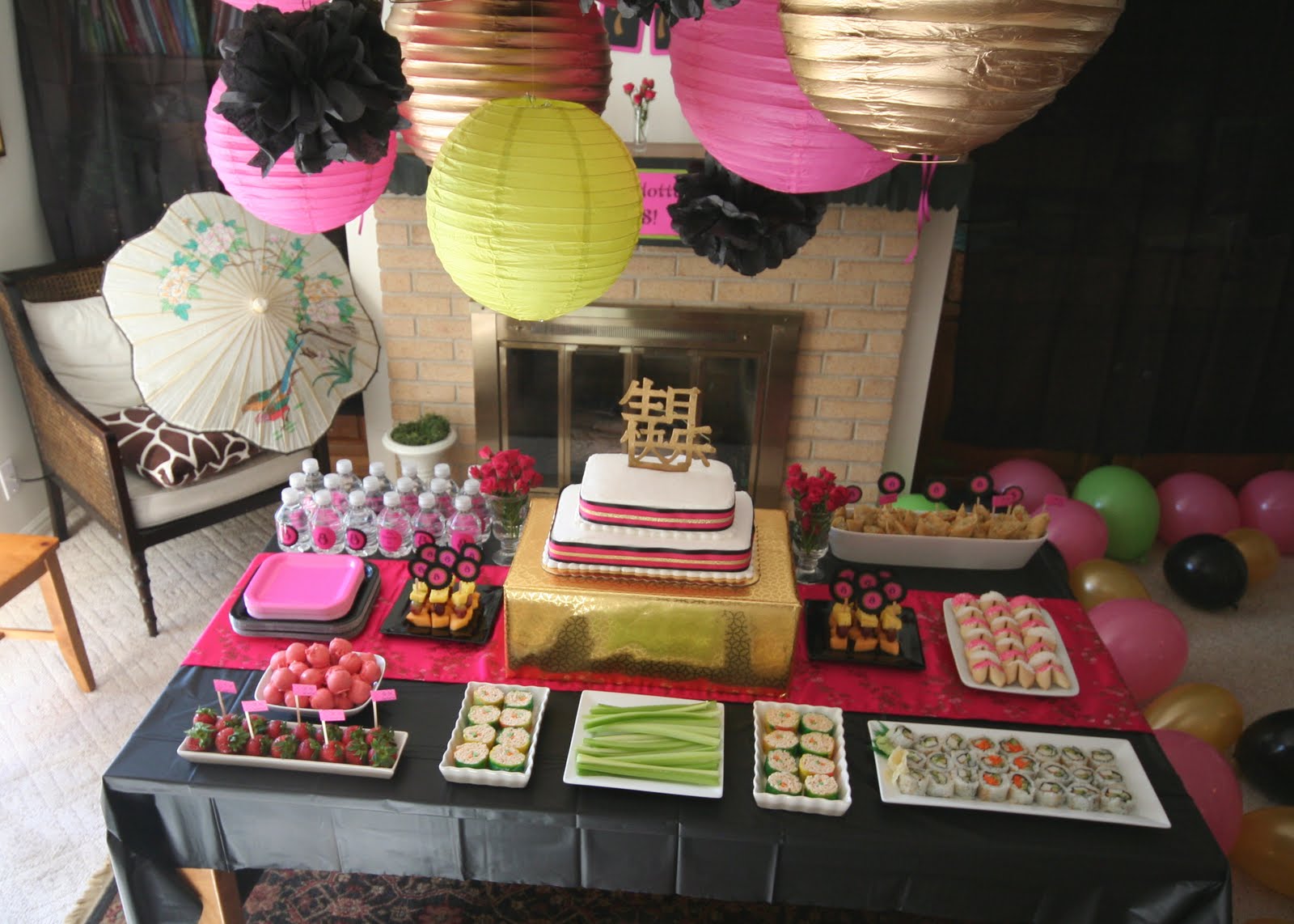 Chinese Themed Birthday Party  Design Dazzle