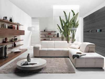 Living Room with Coffee Table Will Bring a Modern Design