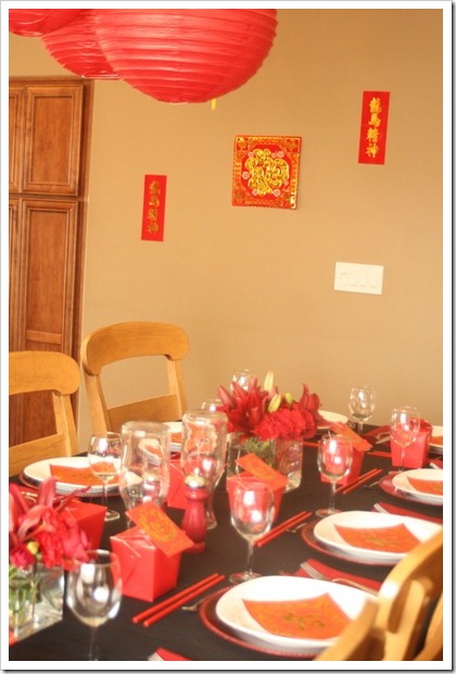 Chinese New Year Dinner Party: 2012 Year Of The Dragon ...