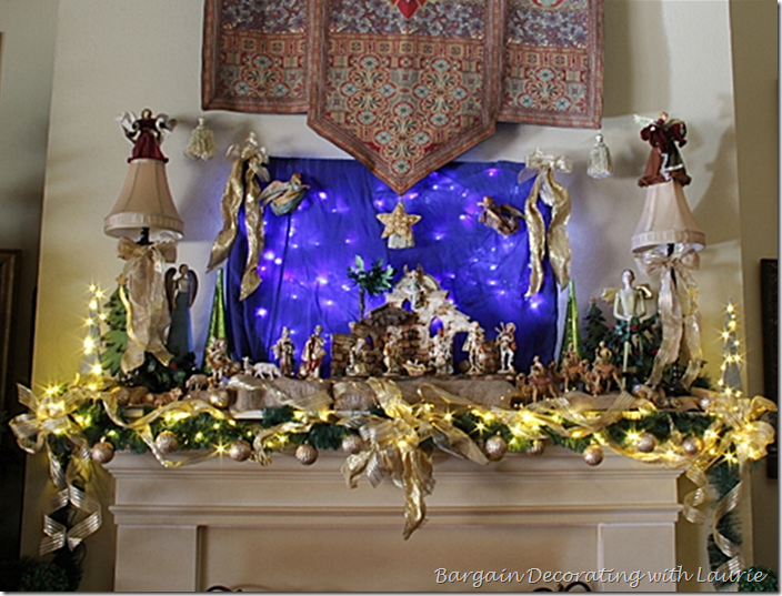 Christmas Mantel 2016