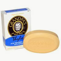 iHerb Coupon Code YUR555 Grandpa's, Thylox, Acne Treatment Soap with Sulfur, 3.25 oz (92 g)