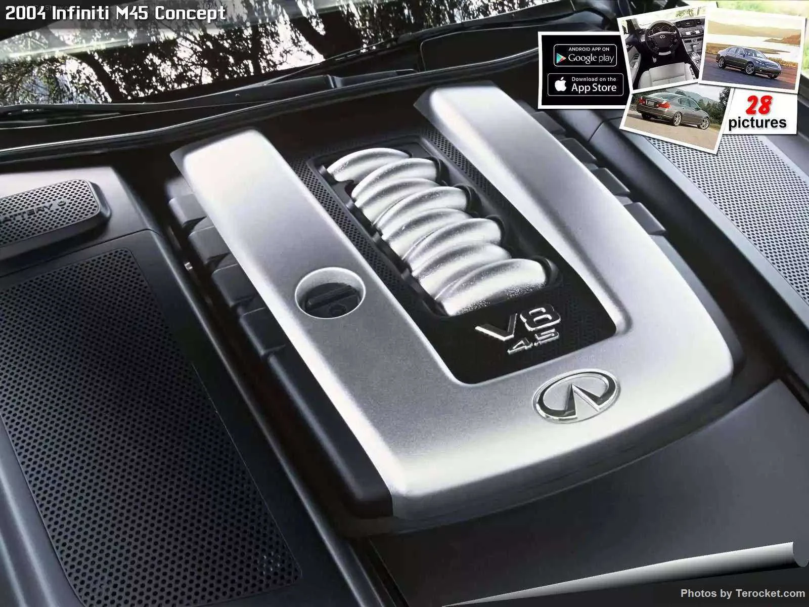 Hình ảnh xe ô tô Infiniti M45 Concept 2004 & nội ngoại thất