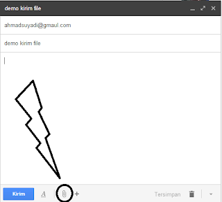 cara kirim file lewat email gmail