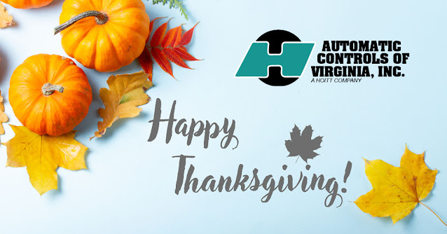 Happy Thanksgiving from Automatic Controls of Virginia