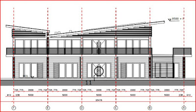 Restaurant Nieuw Wulven ontwerp zuidgevel