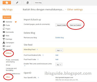 Backup Blogspot [Pemula]