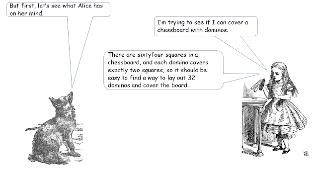Alice has a tiling problem involving chessboards
