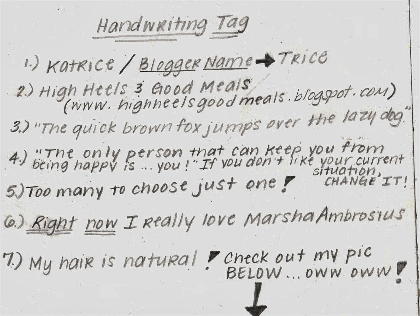 Handwriting Meaning | Hand Writing