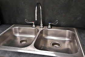 stainless steel sink