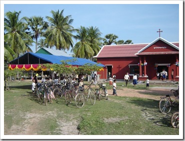church and tent
