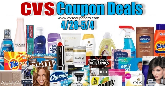 CVS Couponers Deals & Freebies- 4/28-5/4  