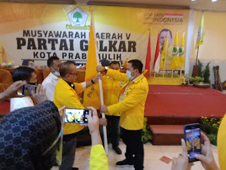 Syamdakir Edi Hamid ST, Menahkodai DPD partai Golkar Kota Prabumulih