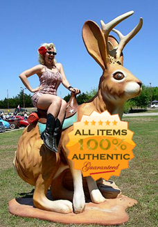Authentic jackalope
