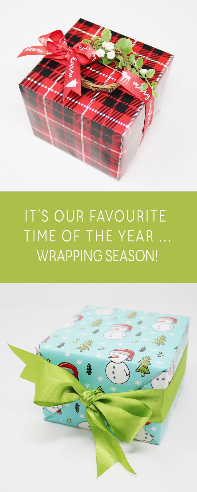 It's wrapping season! Our favourite time of the year. | creativebag.com