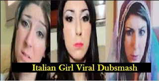 Italian Girl Bollywood Dubsmash Going Viral on Social Media