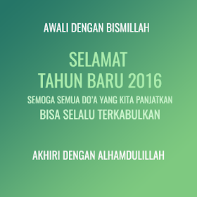 ucapan selamat tahun baru 2016