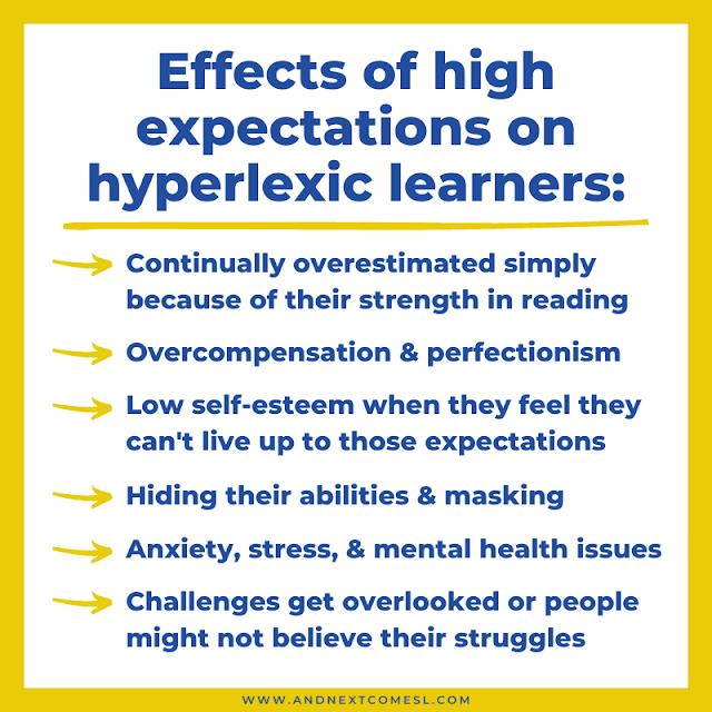 Effects of high expectations from parents on hyperlexic children