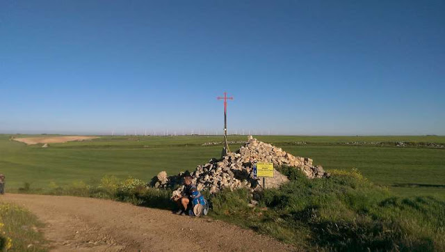 Camino, Jola Stepień, Hontanas, San Bol, 