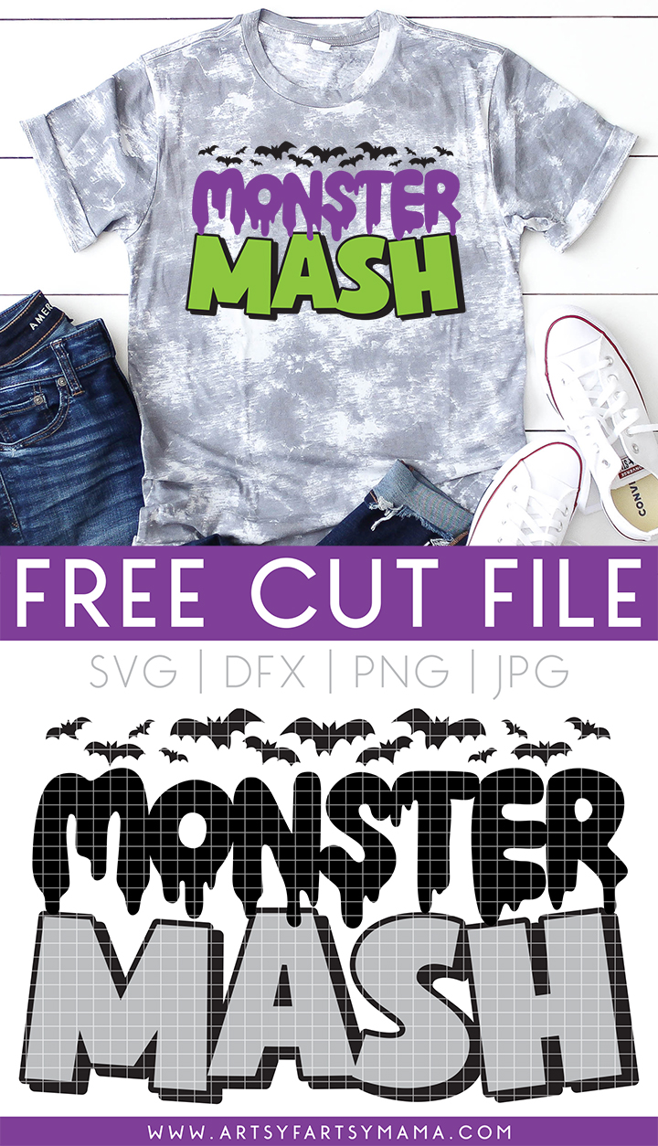 Free "Monster Mash" SVG Cut File