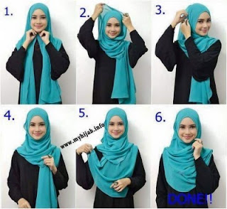 Tutorial Hijab Praktis Kerja